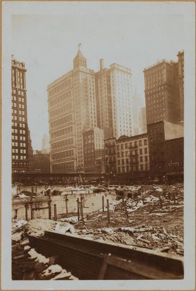 Manhattan: Church Street - Vesey Street, 1934