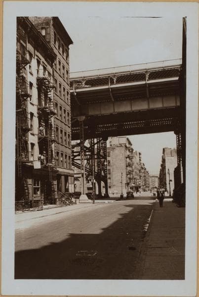 Manhattan: Cannon Street - Broome Street, 1939