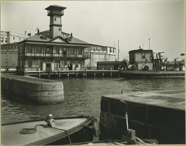 Manhattan: Battery Park - The Firehouse., 1936