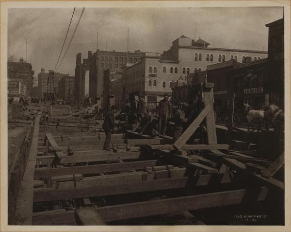 Manhattan: Broadway - 50th Street, 1901