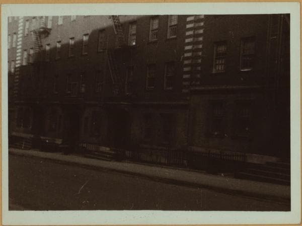 Social conditions - Housing - Views of tenements in poor neighborhoods of Manhattan., 1930