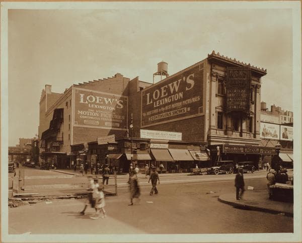 Manhattan: Lexington Avenue - 51st Street, 1925