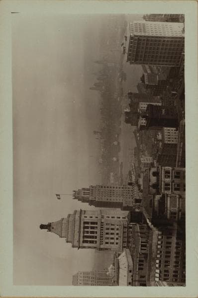 General view - Lower Manhattan - Financial District., 1929