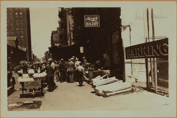 Occupations - Peddlers - Flowers., 1935–1937