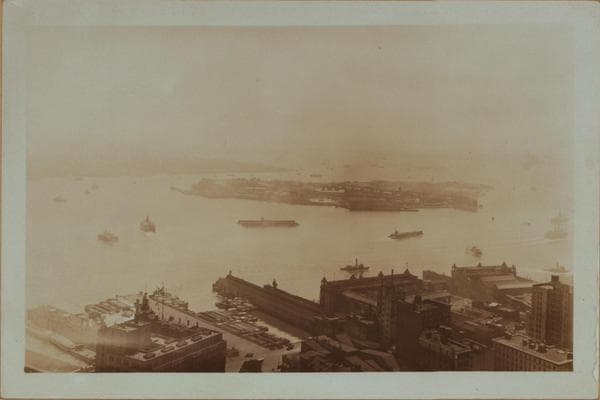 Islands - Governors Island - Bird's-eye-view., 1929–1934