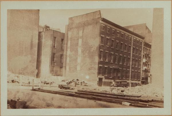 Manhattan: Mott Street - Houston Street, 1929