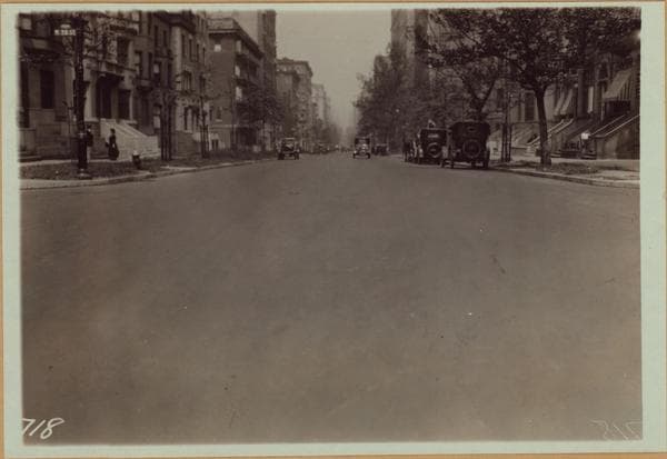 Manhattan: West End Avenue - 76th Street (West), 1921