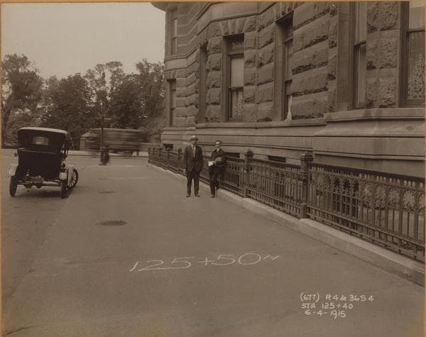 Manhattan: 7th Avenue - Central Park South, 1915