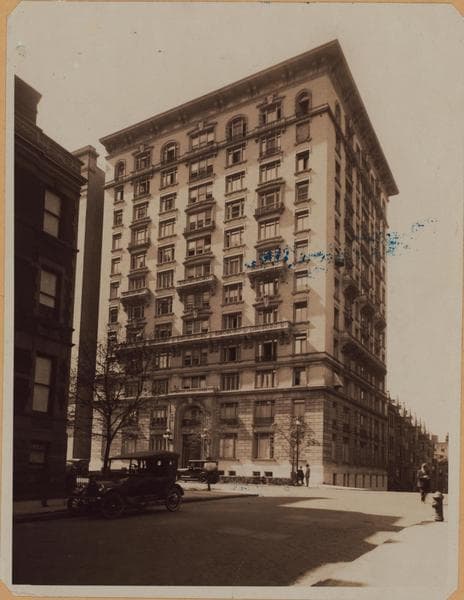 Manhattan: West End Avenue - 104th Street (West), 1922