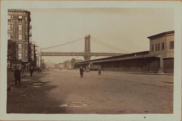 Manhattan: South Street - James Slip, 1932