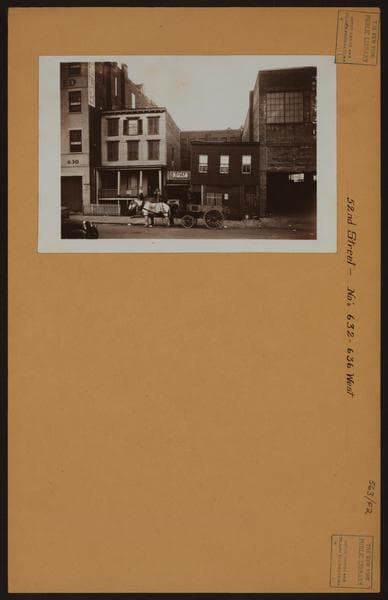 Manhattan: 52nd Street (West) - 12th Avenue, 1932
