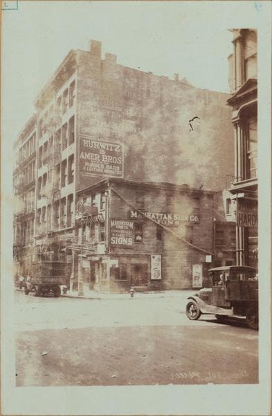 Manhattan: Spring Street - Mercer Street, 1932–1934