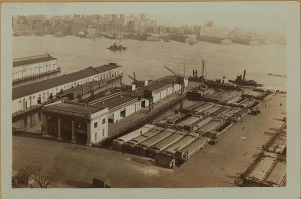 East River - Piers 5-8 - Manhattan - South Street - Coenties Slip - Guylers Alley., 1929–1931