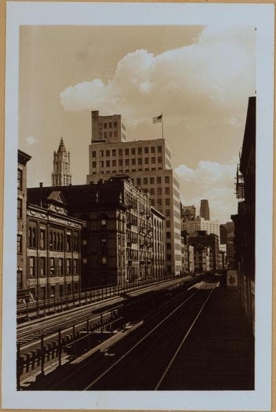 Manhattan: Greenwich Street - Franklin Street, 1938
