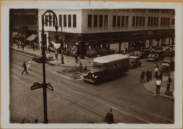 Manhattan: Broadway - Chambers Street, 1936