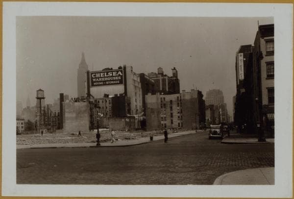 Manhattan: 26th Street - 10th Avenue, 1942
