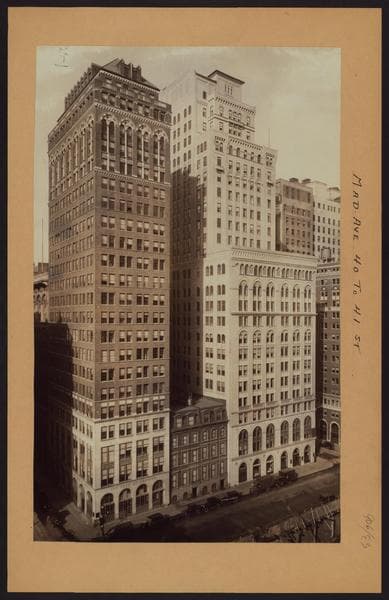 Manhattan: Madison Avenue - 40th Street (East), 1925
