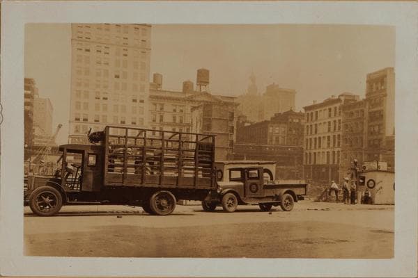 Manhattan: Hudson Street - Worth Street, 1928