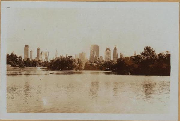Manhattan: Central Park - The Lake., 1933–1935