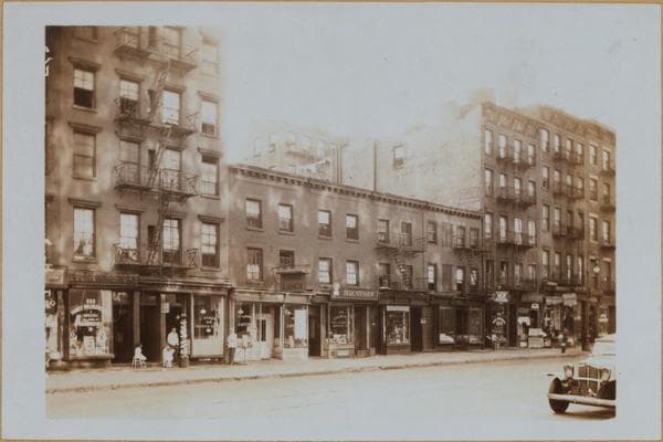 Manhattan: Hudson Street - Canal Street, 1932