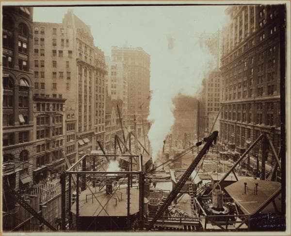Manhattan: Nassau Street - Liberty Street, 1921