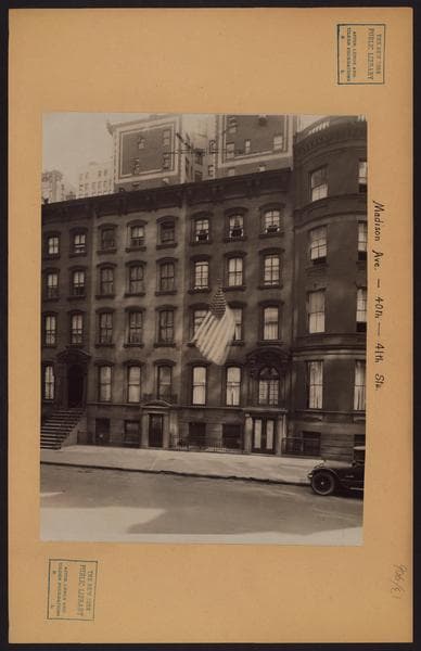Manhattan: Madison Avenue - 40th Street (East), 1921–1940