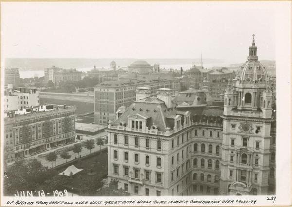 Manhattan: Amsterdam Avenue - Cathedral Parkway, 1909