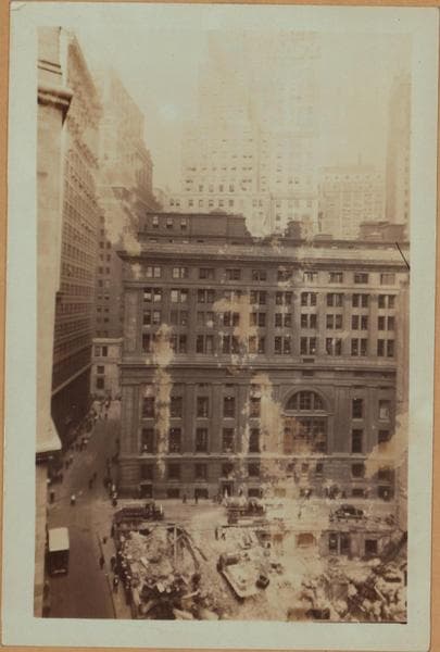 Manhattan: William Street - Exchange Place, 1929