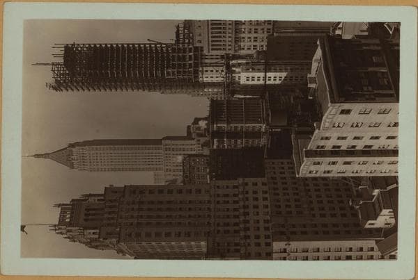 General view - Lower Manhattan - Financial District., 1929–1932