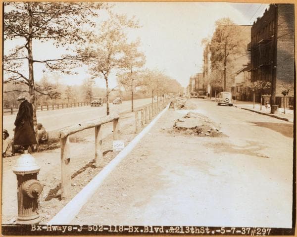 Bronx: Bronx Boulevard - 213th Street (East), 1937