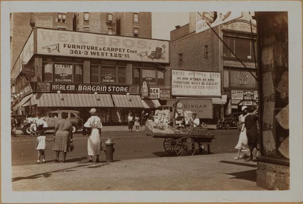 Manhattan: 125th Street (West) - St. Nicholas Avenue, 1934