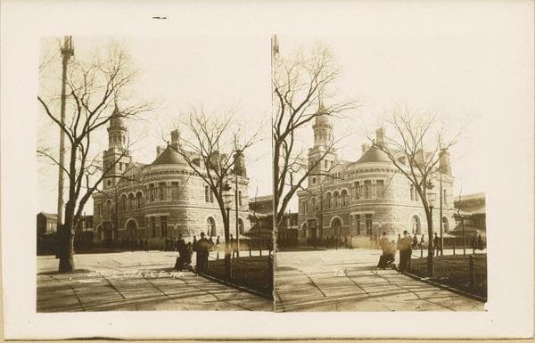 Manhattan: Battery Park - U.S. Barge Office., 1900–1924