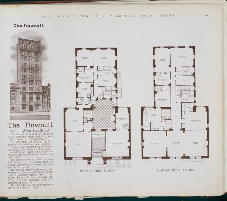 The Bownett, no. 11 West 81st Street., 1910-03