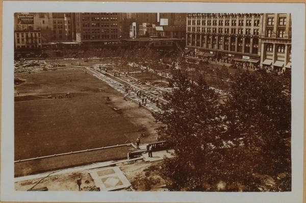 Manhattan: Bryant Park (Northwestern quarter)., 1934