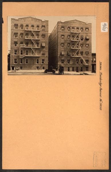 Bronx: Bainbridge Avenue - Mosholu Parkway North (East)