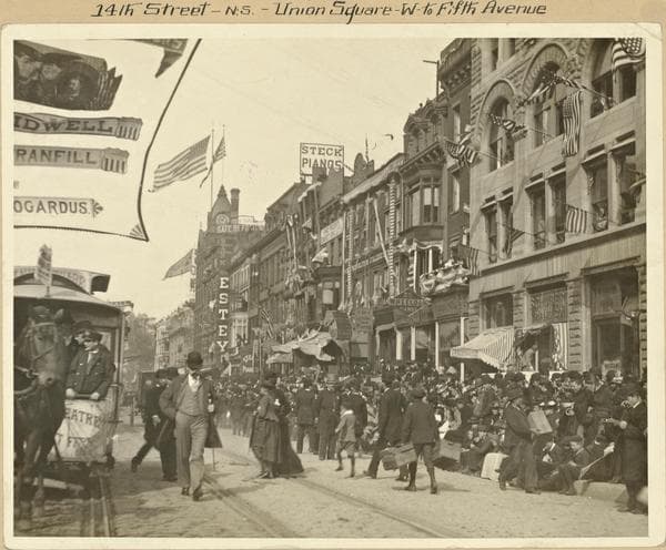 Manhattan: 14th Street - 5th Avenue, 1892