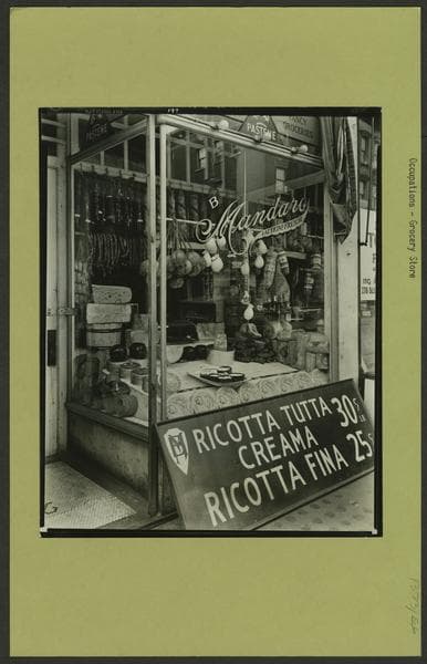 Occupations - Grocery Store., 1937
