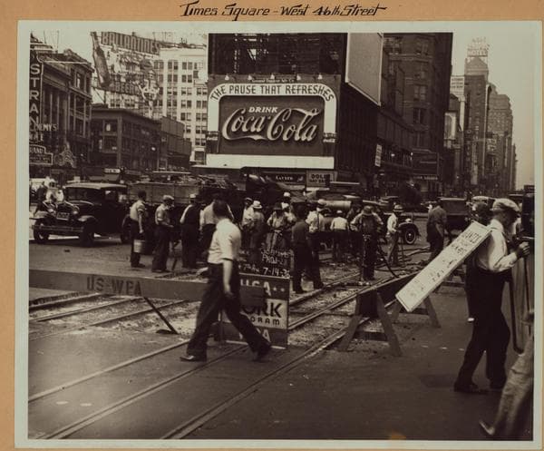Manhattan: Broadway - 46th Street, 1936