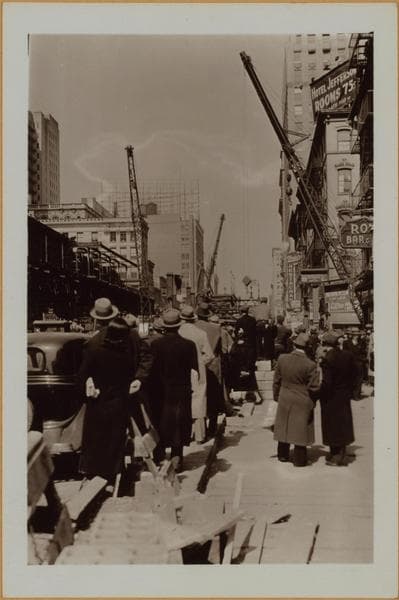 Manhattan: 6th Avenue - 38th Street (West), 1939