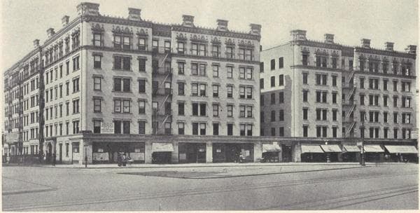 Hamilton Court, Hamilton Place, between 143rd and 144th Streets., 1908