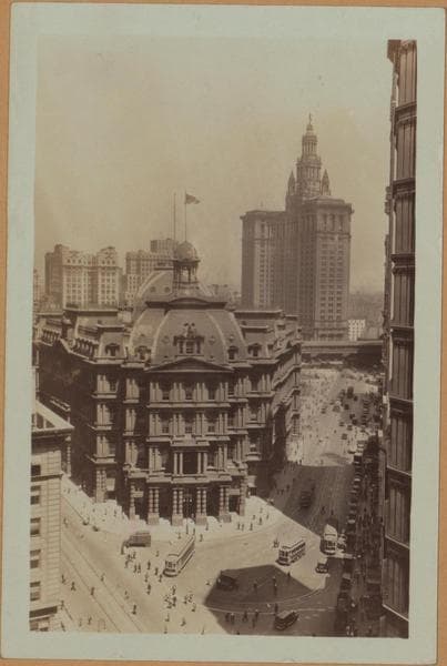 Manhattan: Park Row - Broadway, 1930-07-30