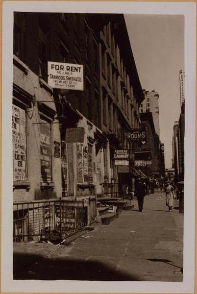 Manhattan: 41st Street - 8th Avenue, 1933