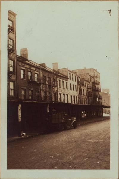 Manhattan: Reade Street - Washington Street, 1937