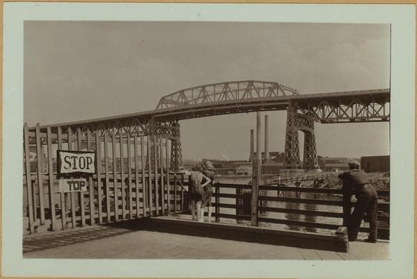 Bridges - Kosciusko Bridge over Newtown Creek in Brooklyn., 1939