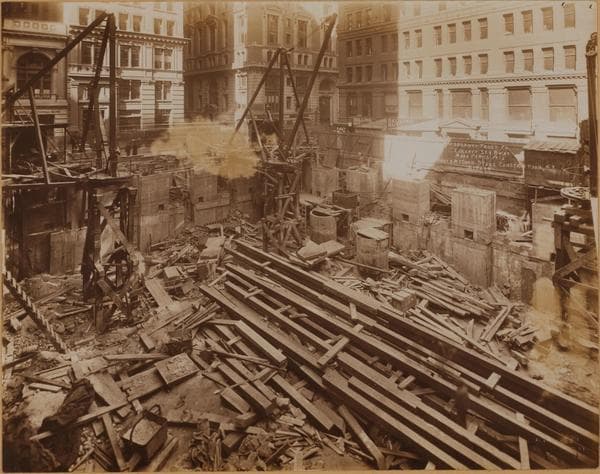 Manhattan: Broadway - Liberty Street, 1912