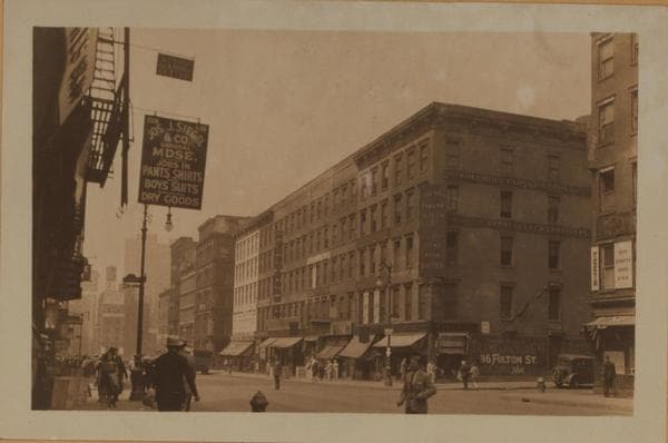 Manhattan: Canal Street - Elizabeth Street, 1927