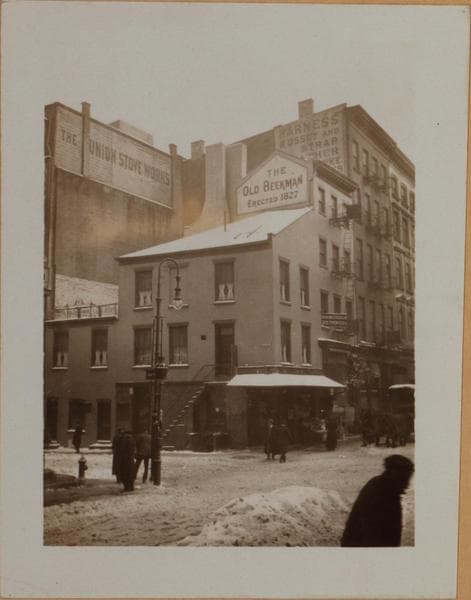 Manhattan: Beekman Street - Gold Street, 1910