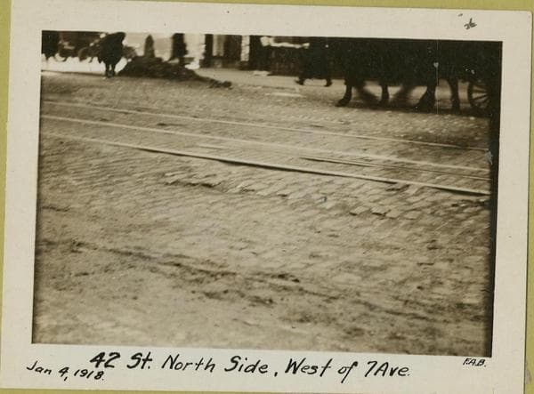 42nd Street (West) - Seventh Avenue, north side - looking west, 1918-01-04