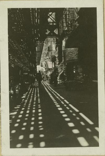 Manhattan: Allen Street - Canal Street, 1928