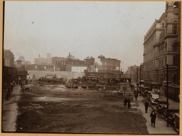 Brooklyn: Washington St. - Fulton St., 1936